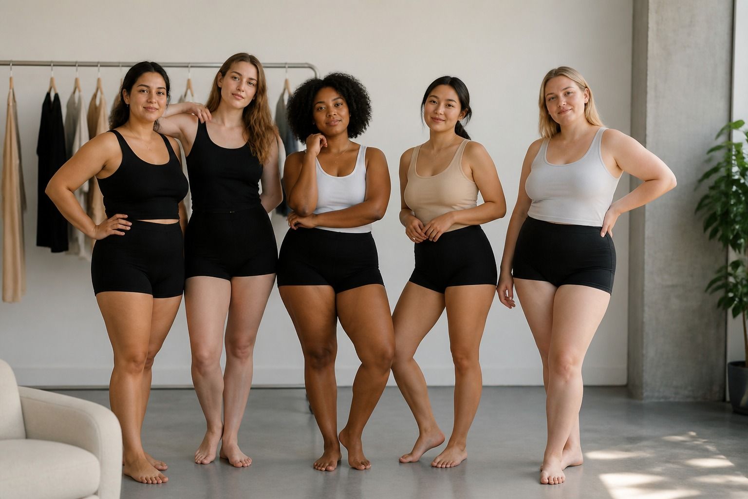 Body shape versus body type style system comparison