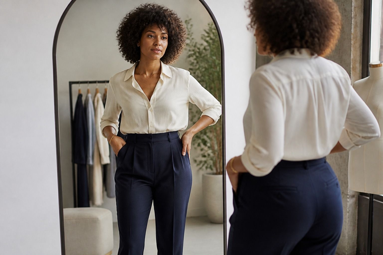 A fit-first body shape clothing guide